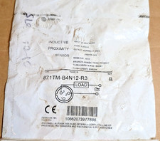 Allen-Bradley 871TM-B4N12-R3 Inductive Proximity Sensor, 12mm, 20-250V New 