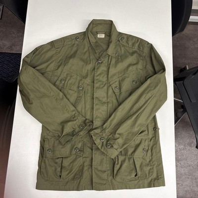 Buzz Rickson's Jungle Fatigue Jacket Men's Cotton Poplin 1st Type Size L #FB ZDA