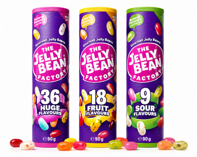 Jelly Bean Factory 90g Tuben Gourment 36, fruchtig & sauer