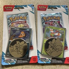 POKEMON TCG JOURNEY TOGETHER Checklane blisters ENGLISH promo Set Yama & Scraggy