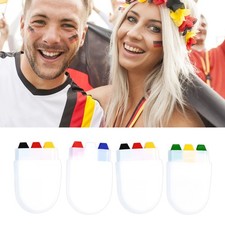 Face Paint Pens Vibrant 3 Colors Make-up Pen Washable Pride Face Easy To Remove