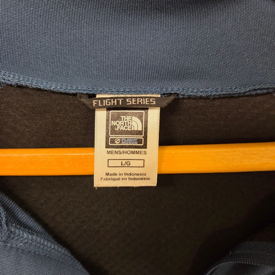 Camisa pulóver manga larga azul talla L The North Face Flight Series 1/4 cremallera para hombre Foto 3 de 4