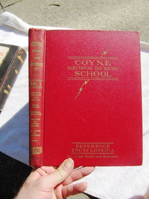 1944 COYNE Electrical and Radio SCHOOL Ref Encyclopedia Vol 1 Telephone Motors