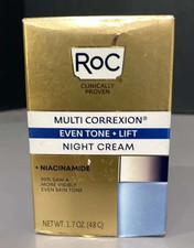 RoC Multi Correxion Even Tone  Lift Night Cream  Full Size 1.7oz  NEW IN BOX