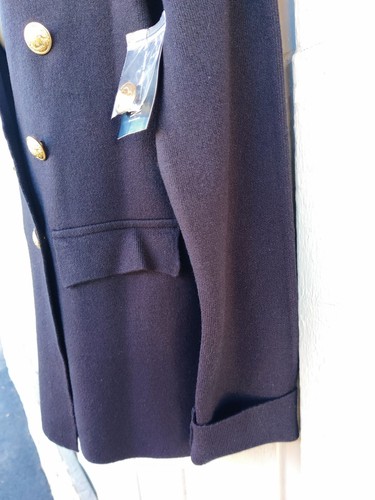 INC Black Concept Knit Sweater Jacket Coat Buttons Sz S, NWT - Picture 7 of 11