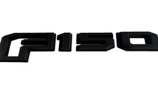 New OEM 2015-2020 Ford F-150 Rear Back Tailgate BLACK Emblem Badge Logo Decal