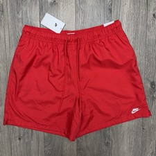 Nike Woven Shorts Sz XL Mens University Red Club Flow Above Knee Length 50