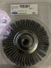 Osborn 0009908400R Stringer Bead Knot Wire Wheel Brush 6" Dia., 5/8"-11 Arbor