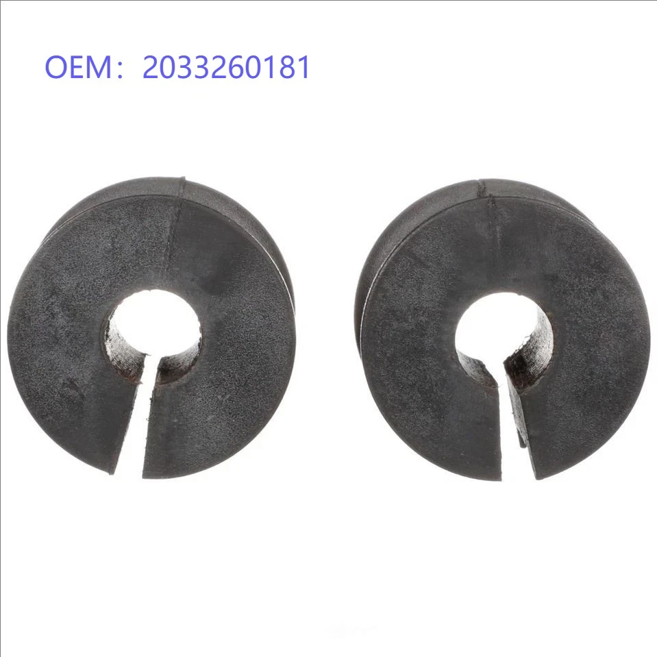 2 peças de kit de forro de barra estabilizadora de suspensão traseira Mercedes Benz CLK350 C230 - Imagem 2 de 3