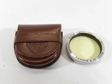 VINTAGE ROLLEI BAY 1 GELB-HELL LIGHT YELLOW FRANKE & HEIDECKE 28.5mm LENS FILTER