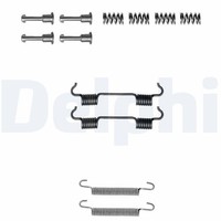 Delphi ZubehöRsatz Feststellbremsbacken LY1297 FüR Bmw F20 F98 E86 E81 X4 G02 Z4