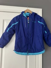 Columbia Omni-Heat Waterproof Ski Jacket Unisex Kids Blue S 7/8