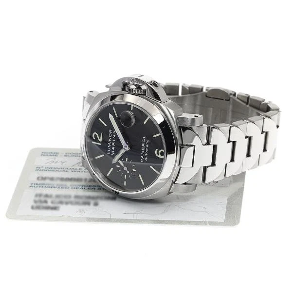 Panerai — Officine Panerai Luminor Marina PAM00050 40mm Black Dial Automatic Watch #C4059