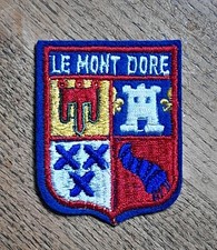Ecusson brodé du Mont-Dore (63)
