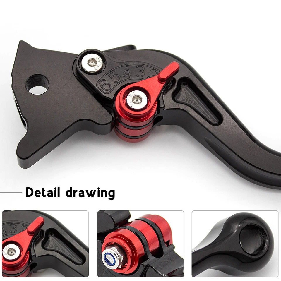 Palancas de mano de freno de embrague CNC para motocicletas de carreras nuevas para speed400/scrambler400X Foto 2 de 4