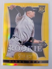 Vidal Nuno Rookie Gold Prizm 23/25 2013 Panini Select Baseball
