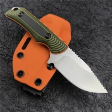 6.2" Hunter Fixed Blade Knife 2.5" S90V Hunting Camping Pocket Knife BM 15017