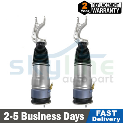 2xFront Air Suspension Shock Struts L&R Fit Tesla Model S P85D P90D AWD 2011-16