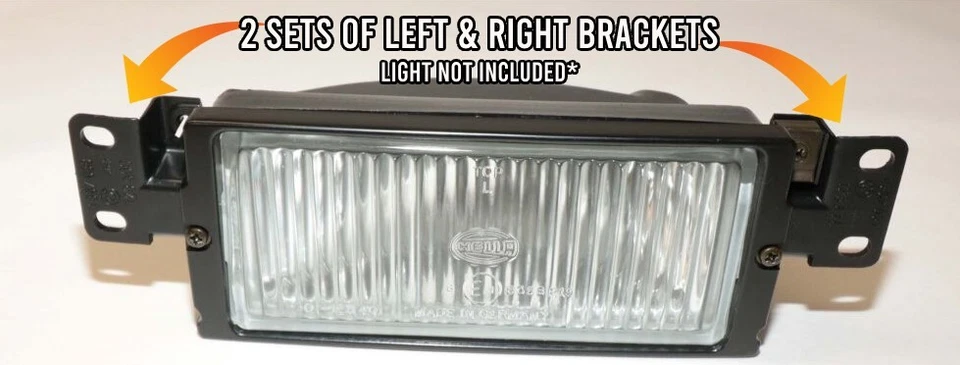 Juego de 4 soportes de repuesto para carcasa de faros antiniebla BMW E30 E28 E24 E23 | 12342004 Foto 2 de 2