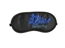 Colorful  Fun Butterfly Theme Sleeping Mask w/ Elastic Back for Sleep or Travel
