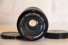 HANIMEX HiTec 70-210mm 1:4.5-5.6 Macro Focusing Zoom Lens ~ Excellent F / X / MA