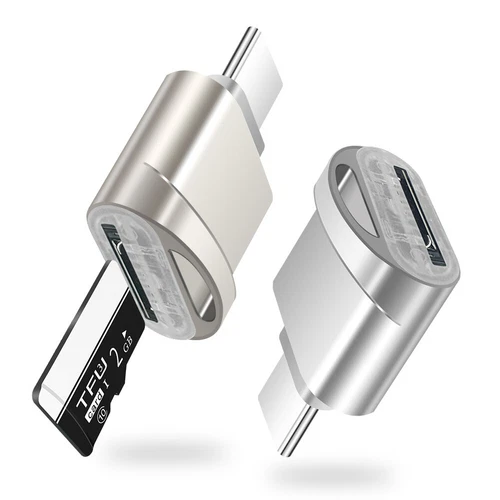 USB 3.1 Portable Card Reader OTG Adapter Type C To TF Micro SD