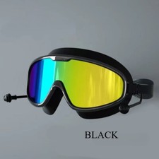 Adult Swimming Goggles Adjustable Anti-Fog Glasses Diving Underwater Protection