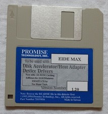 PROMISE EIDE MAX Enhanced 3.5" Diskette Accelerator Host Adapter Device Drivers