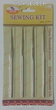 4 Crochet Hooks Needles Steel 1 mm 1.5 mm 2.5 mm and 3 mm All in a Pack - NEW