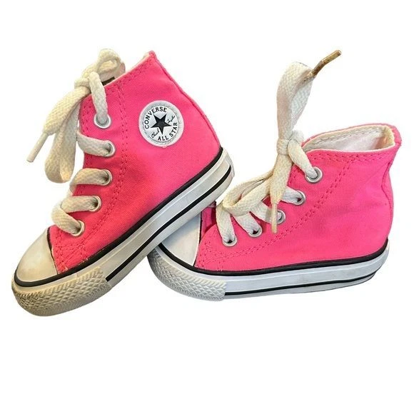 Baby converse hot clearance pink