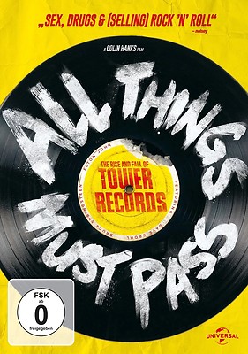 ALL THINGS MUST PASS-THE RISE AND FALL DVD NEU SIR ELTON JOHN/BRUCE SPRINGSTEEN