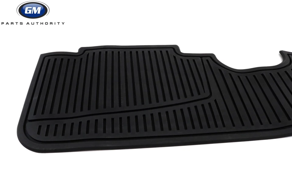 Alfombrilla trasera para todo clima Cadillac SRX Premium 2010-2016 19172260 negra OEM GM Foto 3 de 4