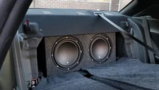 2011-2023 Chrysler 300 2-10" FRONT FIRE Subwoofer Sub Box Zenclosures