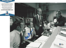 GERALD GRIFFIN NASA APOLLO 13 FLIGHT DIRECTOR SIGNED 8x10 PHOTO BECKETT COA