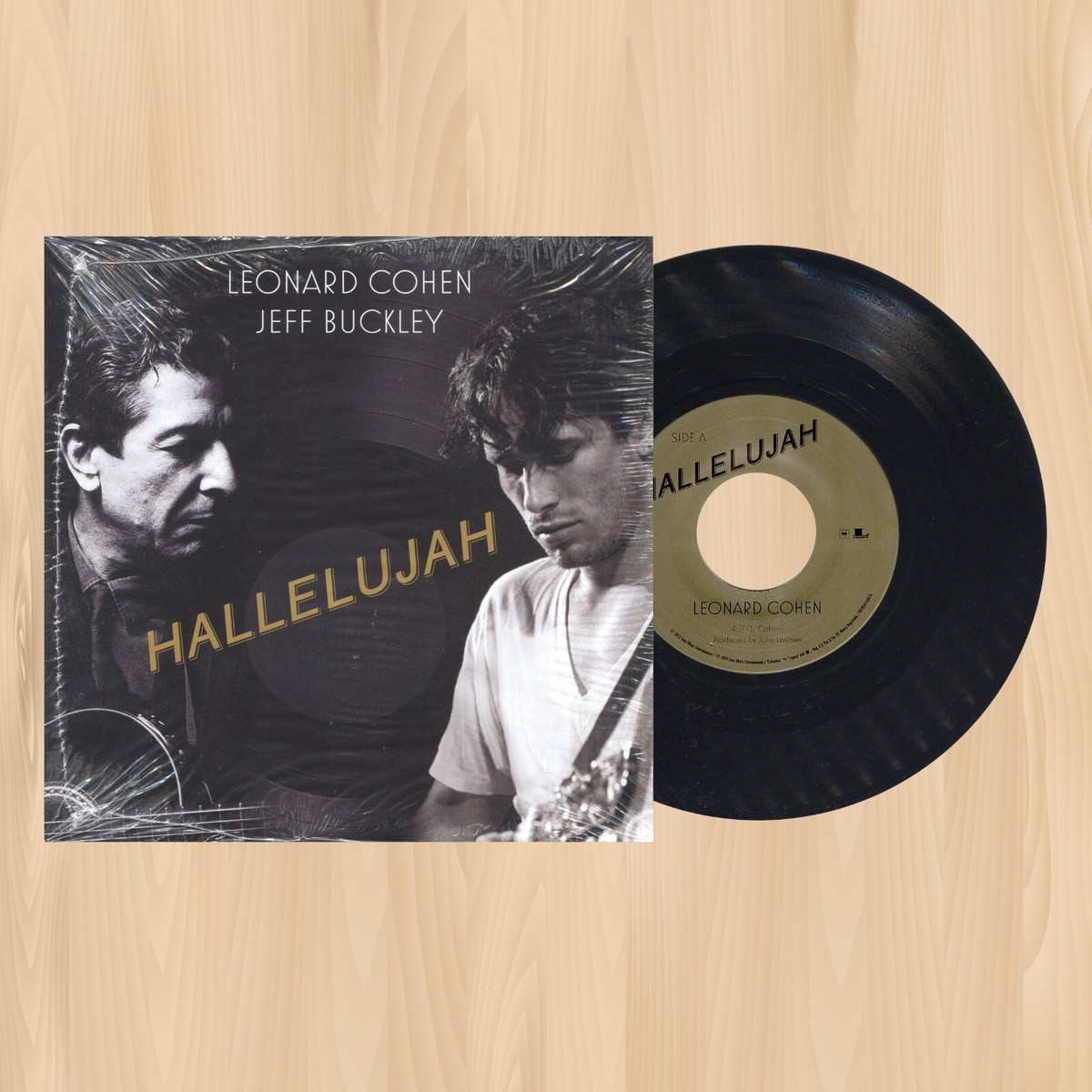 Hallelujah [Single] by Jeff Buckley/Leonard Cohen (Vinyl