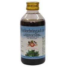 AVP Neelibhringadi Oil 200 ml - Herbal Solution for All Hair Problems FREE SHIP