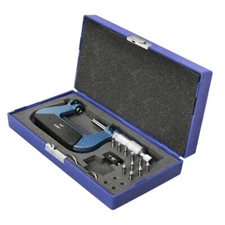 1-2" Screw Thread Micrometer KIT with Anvils Graduation .001"