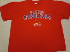 Vintage 2003 Men's XL Dynasty Red St. Louis Cardinals Graphic T Shirt