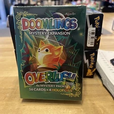 Doomlings Overlush Mystery Expansion Box w/ Holofoils - New/Sealed Unopened Box