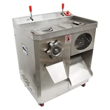 Stainless Steel 6&8mm Grinder 110V Dual Purpose 4mm Meat Cutter Slicer 2.2kW