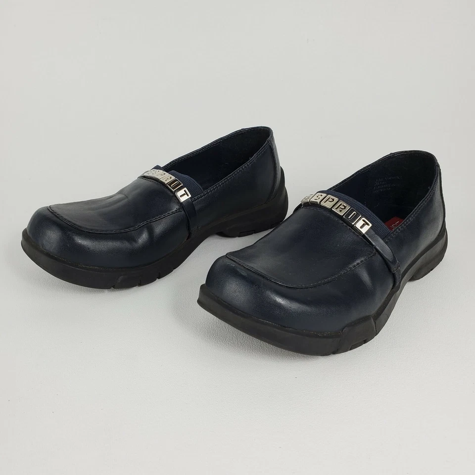 Мокасины Y2K Esprit для девочек 2,5 синие туфли для подготовки к школе Academia90s на блочном каблуке Nirvana - Изображение 4 из 4