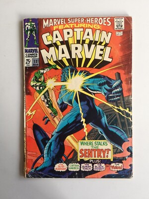 Marvel Super Heroes #13 1st App Carol Danvers Captain Marvel 