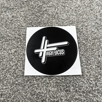 HIGH FOCUS RECORDS STICKER - FLIPTRIX LEAF DOG BVA VERB T JAM BAXTER DIRYY DIKE