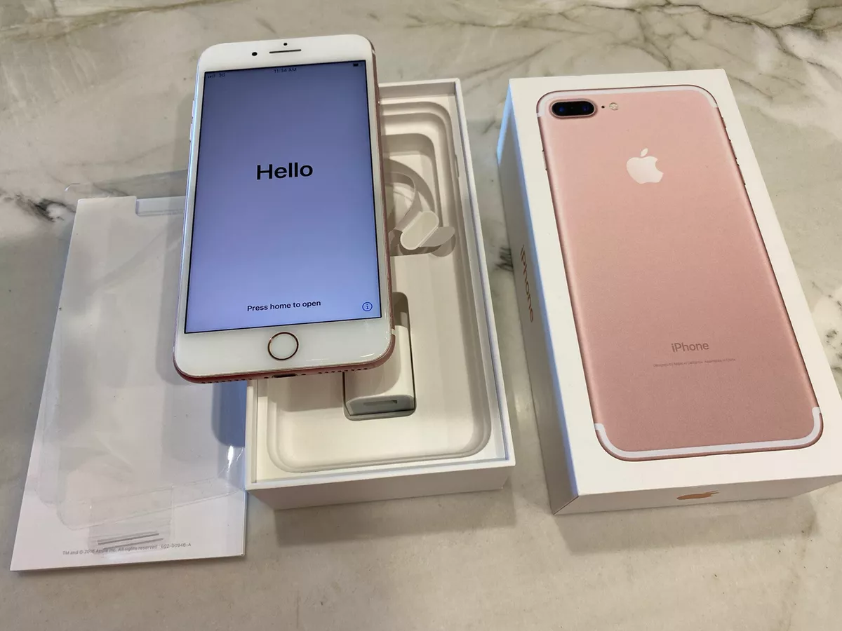 Apple iPhone 7 Plus 128GB Unlocked AT&T T-Mobile Verizon (Rose Gold)