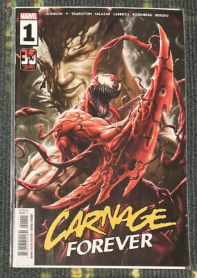 Carnage Forever #1 Marvel Comics 2022 Sent In A Cardboard Mailer