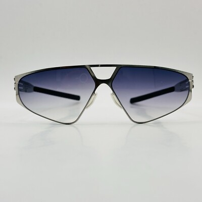 IC Berlin Sonnenbrille Damen Herren eckig silber Mod. boombox noize NEU
