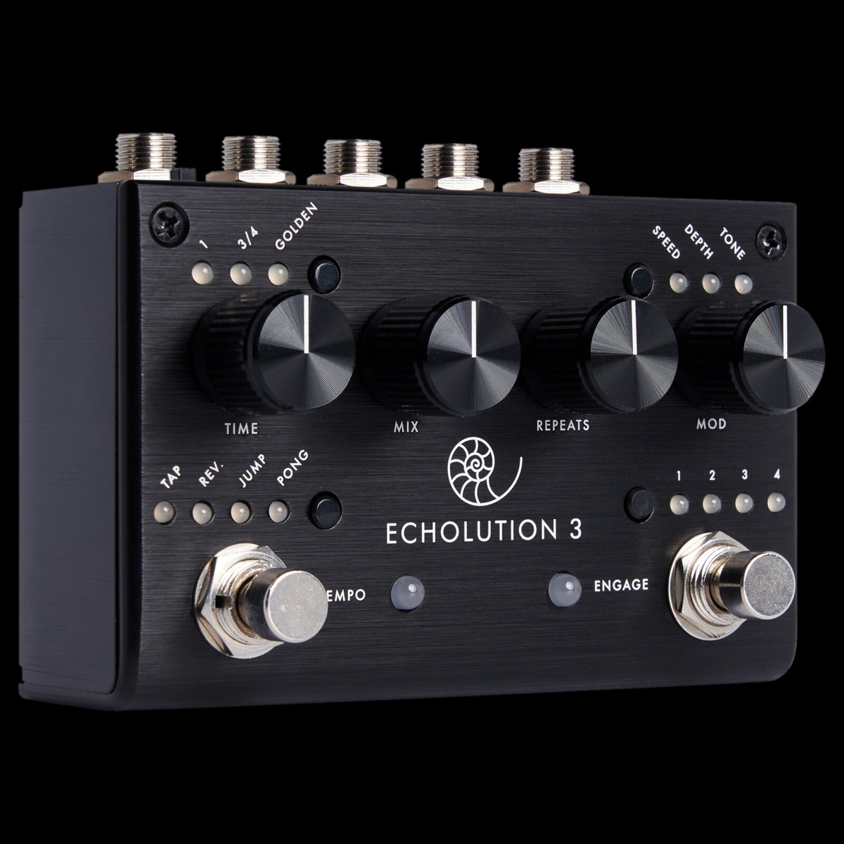 BRAND NEW PIGTRONIX ECHOLUTION 3 DELAY GUITAR EFFECT PEDAL WITH