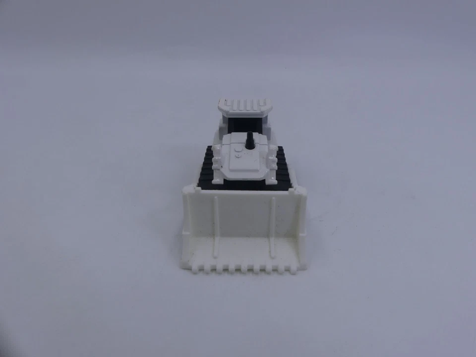 Ground Breaker Bulldozer Matchbox 2013 coche fundido a presión blanco 07 7 construcción Foto 3 de 4