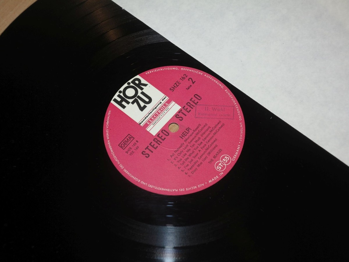 THE BEATLES／　Help ドイツ盤2nd1965 press THE BEATLES／ Help ドイツ盤2nd1965 press - メルカリ