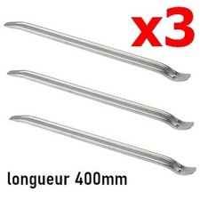 3 x Démonte pneus Acier Trempé 400 mm qualité supérieure - GARANTIE A VIE
